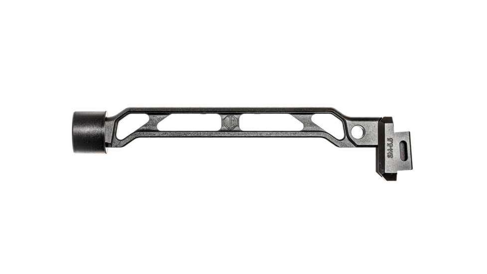 JMac Customs AB-9R Arm Bar with Brace Adapter for 5.5mm Folding AKs, 9in, Rise, AB-9R+AB-BA+SM-5.5