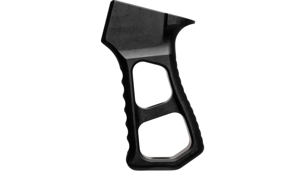 JMac Customs Skeletonized Pistol Grip for AKs with Grip Safety, Black, SPG-AK-GS