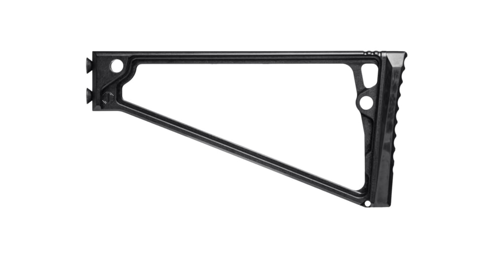 JMac Customs TS-9P Stock SAM7SF w/Rubber Buttpad, Black, TS-9P+SM-SF