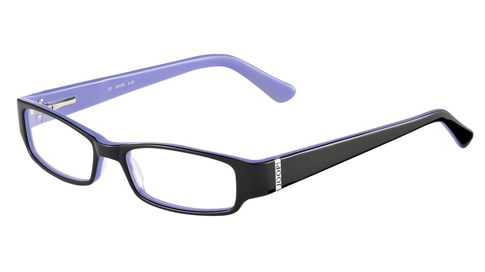 Joop! 81022 Single Vision Prescription Eyeglasses, Black Frame-81022-6680SV
