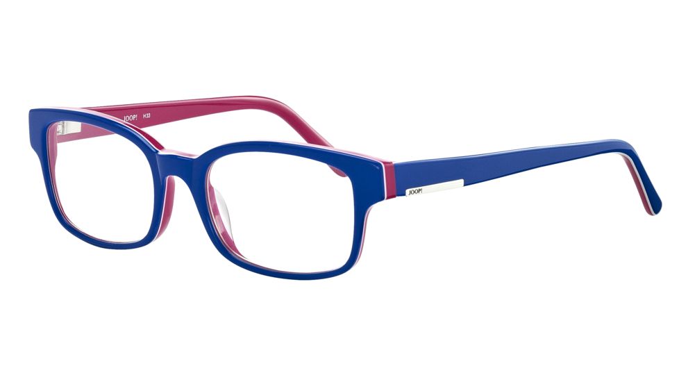JOOP! 81061 Bifocal Prescription Eyeglasses - Blue Frame and Clear Lens 81061-6409BI
