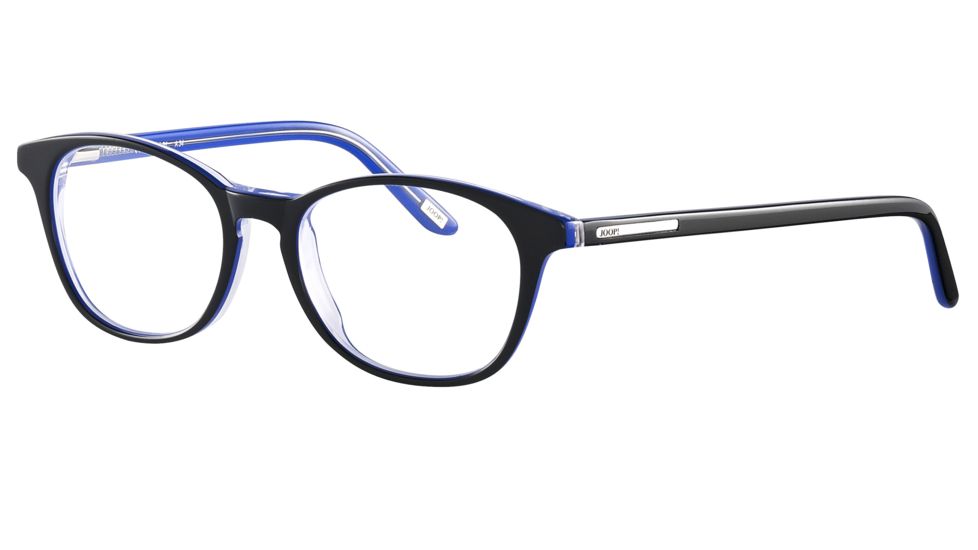 JOOP! 81070 Bifocal Prescription Eyeglasses - Black Frame and Clear Lens 81070-6368BI