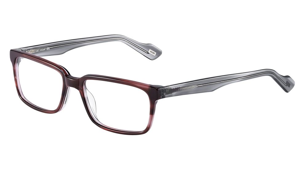 JOOP! 81081 Progressive Prescription Eyeglasses - Brown Frame and Clear Lens 81081-6651PR