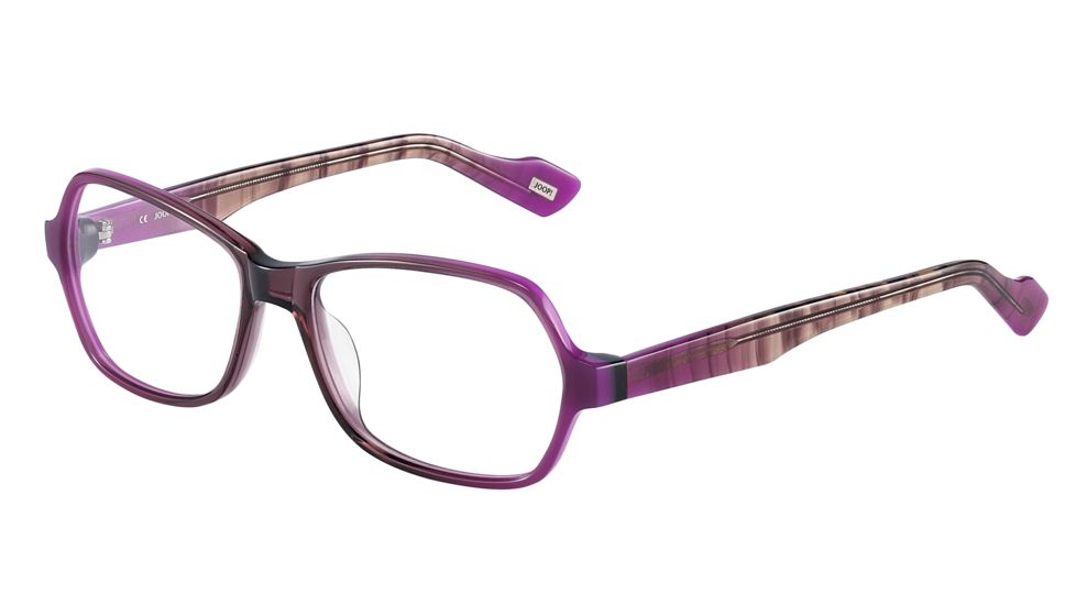 JOOP! 81082 Progressive Prescription Eyeglasses - Violet Frame and Clear Lens 81082-6637PR