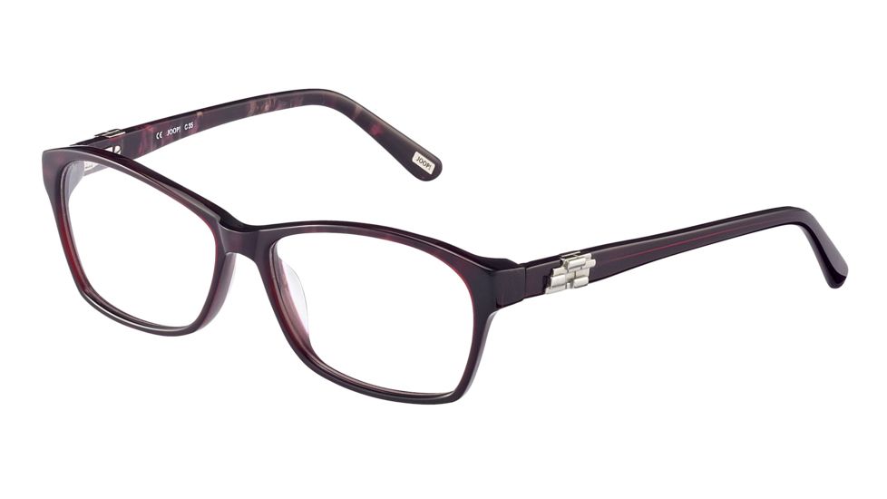 Joop! 81092 Single Vision Prescription Eyeglasses, Red Frame-81092-6667SV