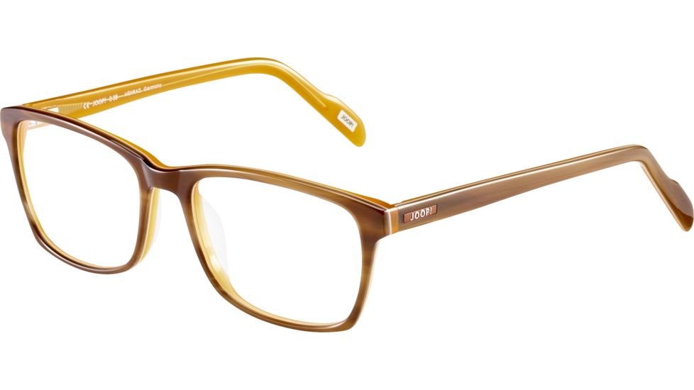 JOOP! 81154 Bifocal Prescription Eyeglasses, Light Brown Frame, 81154-4298BI