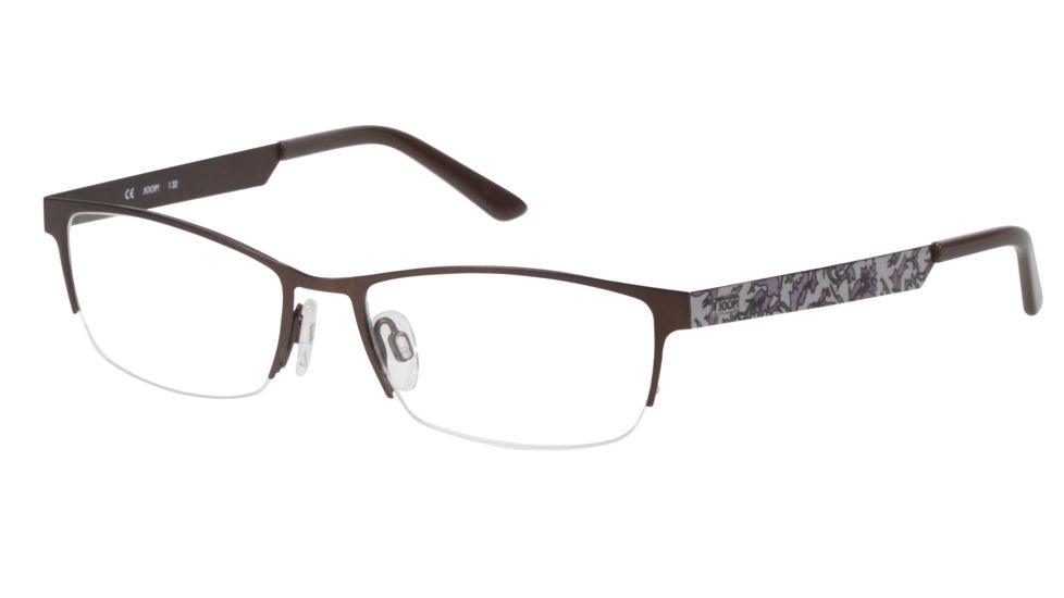 JOOP! 83149 Bifocal Prescription Eyeglasses - Brown Frame and Clear Lens 83149-818BI