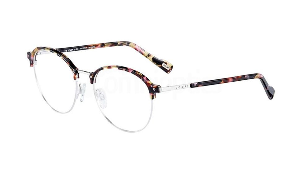Joop! 83238 Single Vision Prescription Eyeglasses, Brown Tortoise Frame, 83238-4462SV