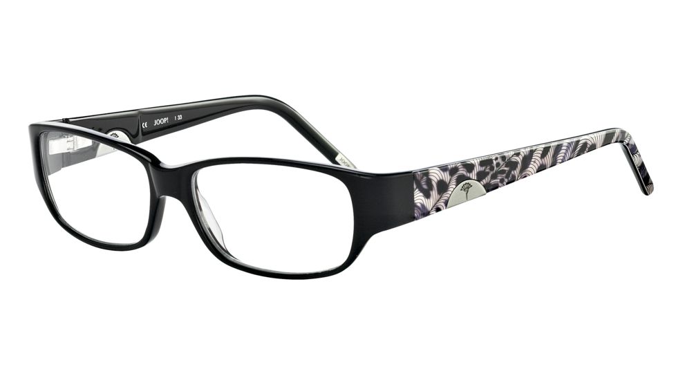 Morgan 201049 Bifocal Prescription Eyeglasses - Black Frame and Clear Lens 201049-8840BI