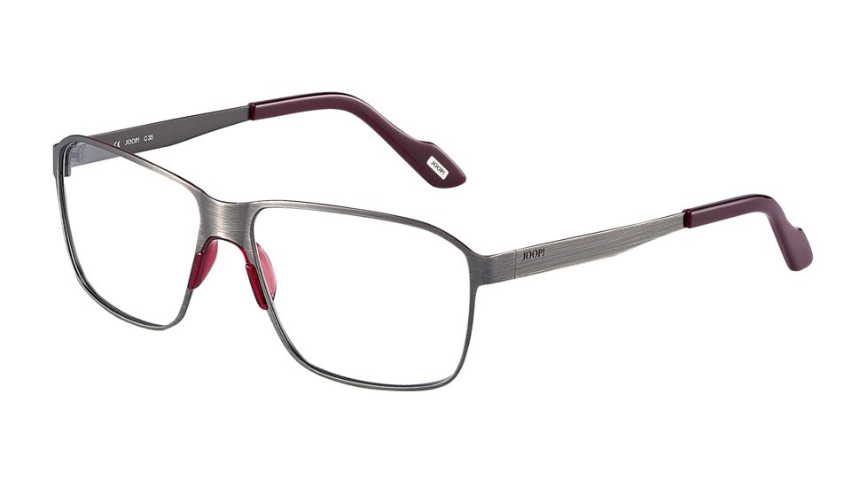 JOOP! 81070 Bifocal Prescription Eyeglasses - Black Frame and Clear Lens 81070-6368BI