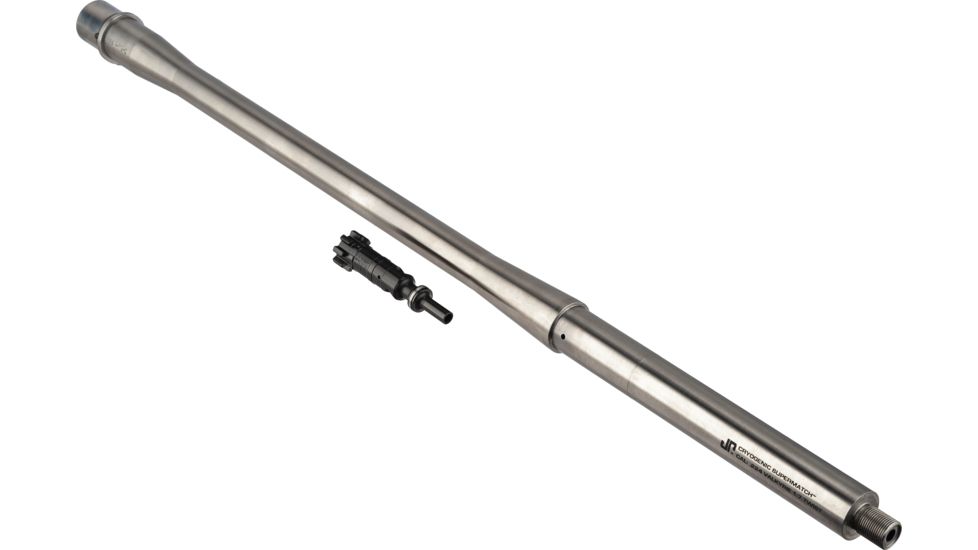 JP Enterprises Supermatch Barrel With Headspaced Jp Enhanced Bolt, 6.5 Creedmoor, 22in, Silver, JPSM6.5C-22M8XL