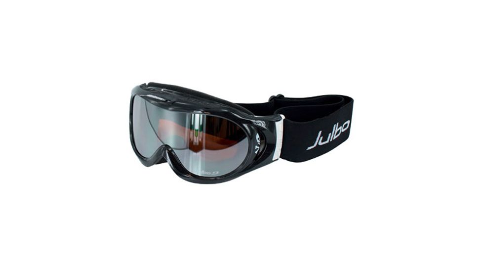 Julbo Astro Rx Insert Goggles - Black/White Frame, Cat 3 Orange/Flash Silver 71512140