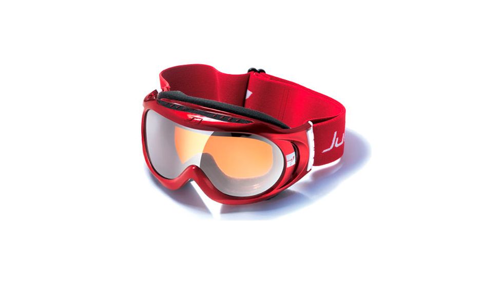 Julbo Astro Rx Insert Goggles - Red/Black Frame, Cat 3 Orange/Flash Silver 71512131