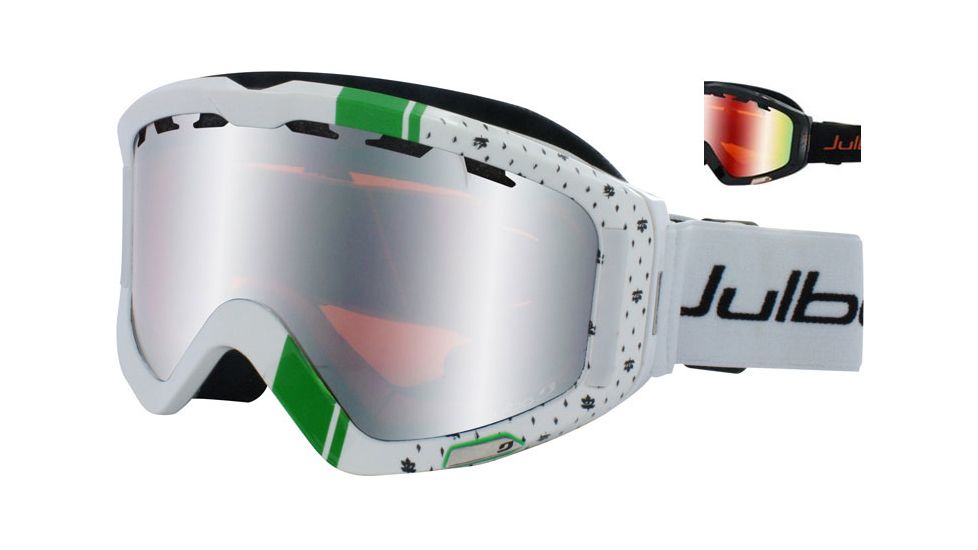 Julbo Down Rx Insert Goggles - Black/Orange Frame, Multilayer Fire/Org Cat 3 Lens 72212781