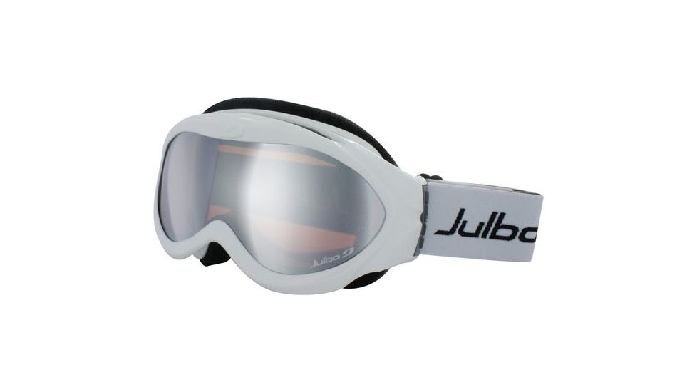 Julbo Orion Rx Insert Goggles - White/Black Frame, Cat 2 Orange Cylindrical 71442111