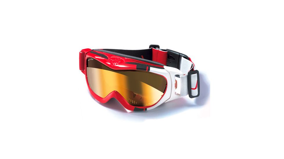 Julbo Revolution Rx Insert Goggles - White/Red/Black Frame, Camel lens 71850110