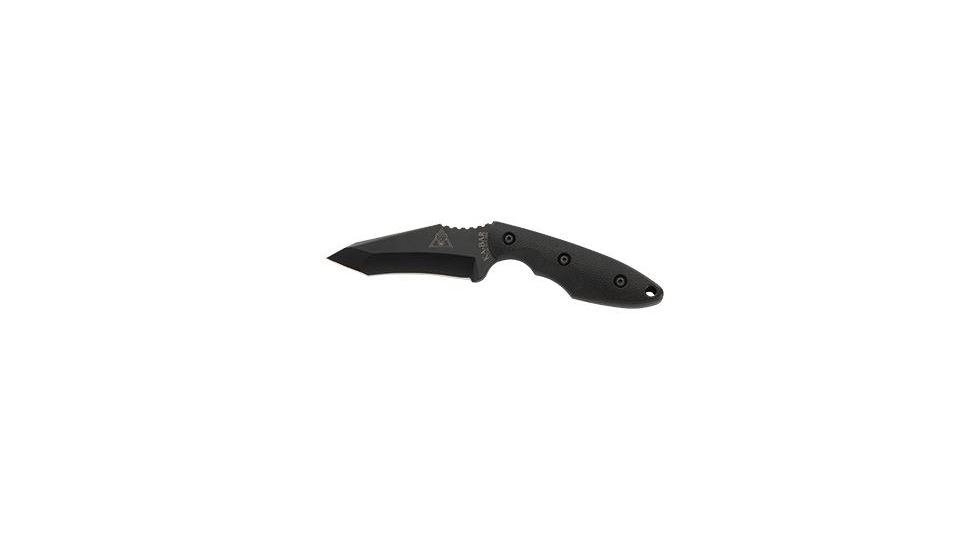 KA-BAR Knives Tdi/Hinderer Sidelock Folder-Str Hell Fire, Black 2-2486-7