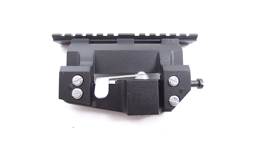 Kalinka Optics BP-02 AK Universal to Weaver Mount, Ultra Low Profile, Black, AMBP02UL