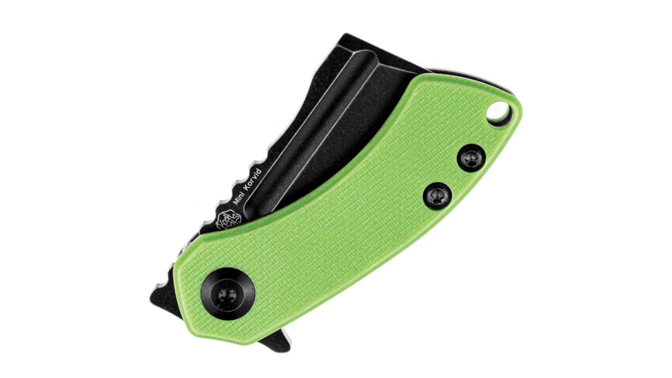 Kansept Knives Mini Korvid Linerlock Green KT3030A8
