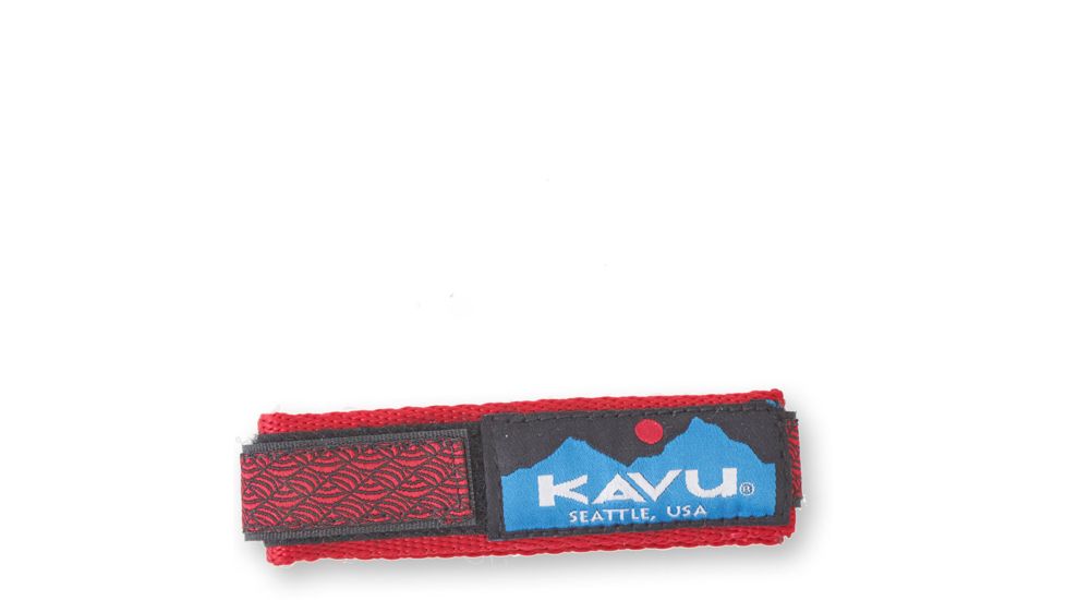 Kavu Watchband, Red Braid 912-508-3
