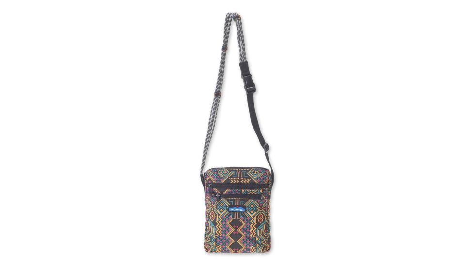 KAVU Zippit Handbag - Womens, Pixel Palace, 873-774-