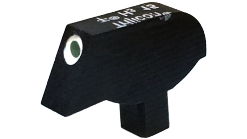 Kensight 1911 Tenon Staked Front Sight for Springfield M1911A1, Ramped, Black, 870-672