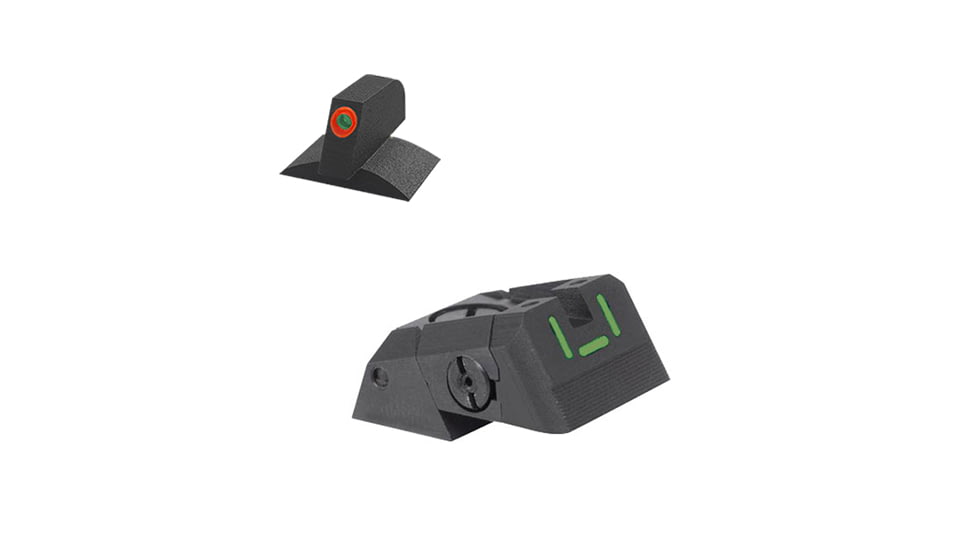 Kensight DAS Adjustable Tritium inUin Rear Night Sight, Orange, 980-638