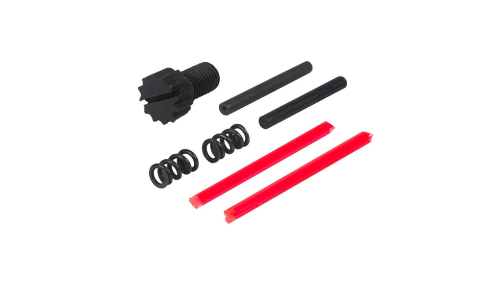 Kensight Elliason Adjustable Fiber-Optic Target Rear Sight, Black, 860-361