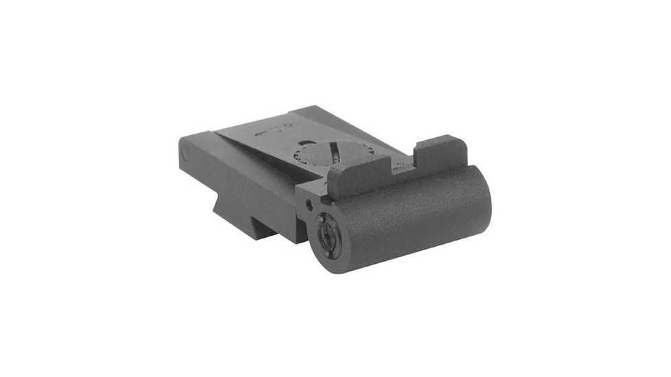 Kensight Rollo 1911 Rear Sight w/ Anti-Snag Blade, Combat, Black, 860-008