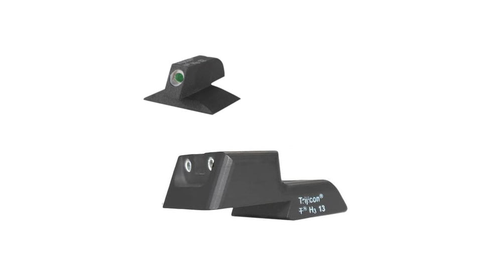 Kensight SLAM Recessed Blade Fixed Rear 1911 Night Sight, Black, 970-668