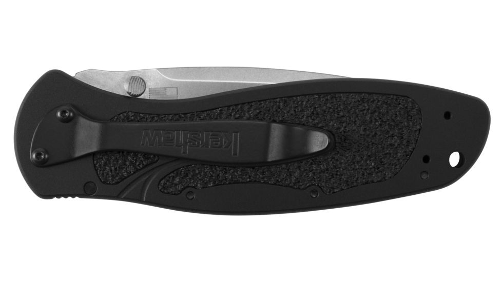 Kershaw K.O. Blur, Aluminum Handle w/Trac-Tec Insert, Stone Washed, K1670S30V