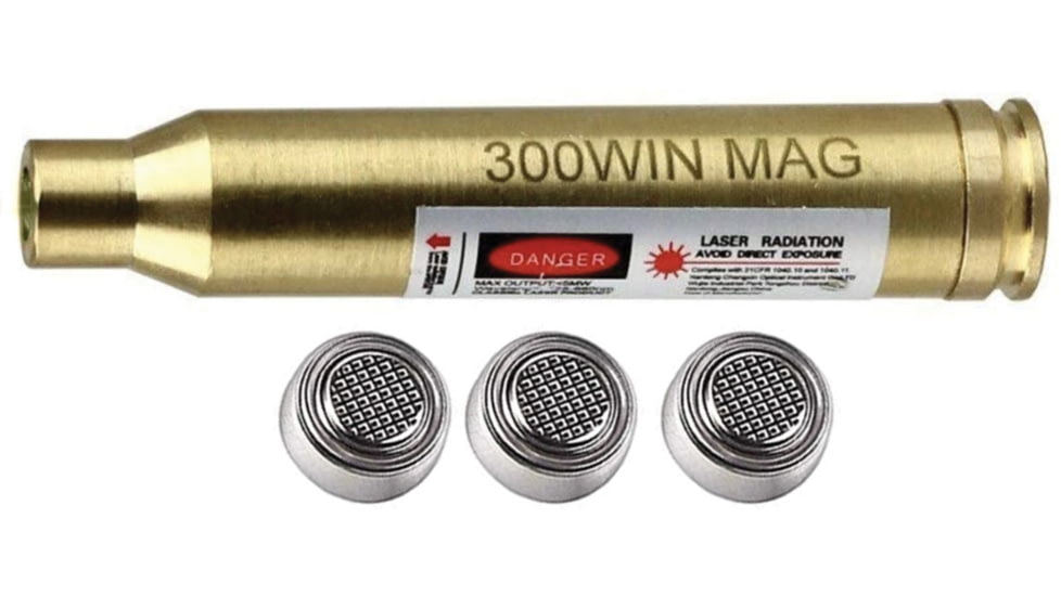 Kexuan .300 Winchester Mag Red Laser Bore Sight, Bronze, BSRL300