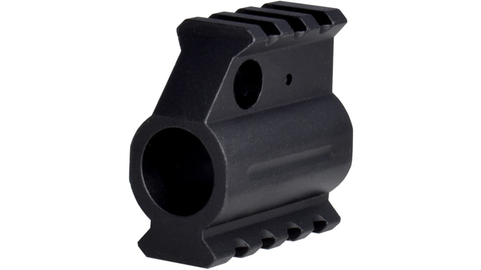 Kexuan High Profile AR-15 Railed Gas Block, .750 in, Black, MHQGB
