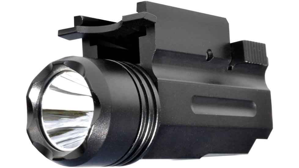 Kexuan Kexuan LED Tactical Light, Picatinny, 160 Lumens, Black, FL04