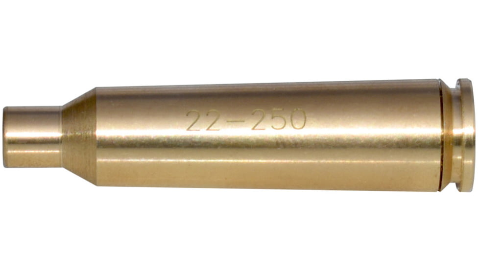 Kexuan Laser Boresight For 22-250 Remington Ammo, Bronze, BSRL22-250