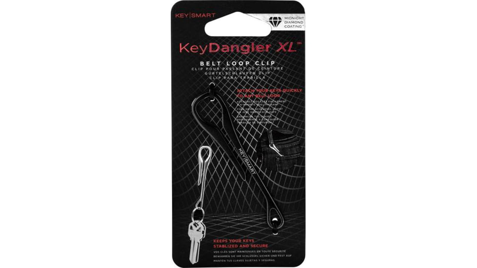 KeySmart KeySmart Key Dangler Belt Loop Clip, Midnight Diamond, KS805-BD
