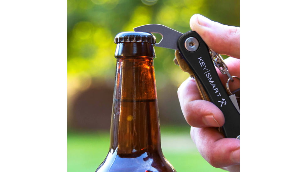 KeySmart KeySmart Rugged Compact Key Holder, Black, KS607-BLK