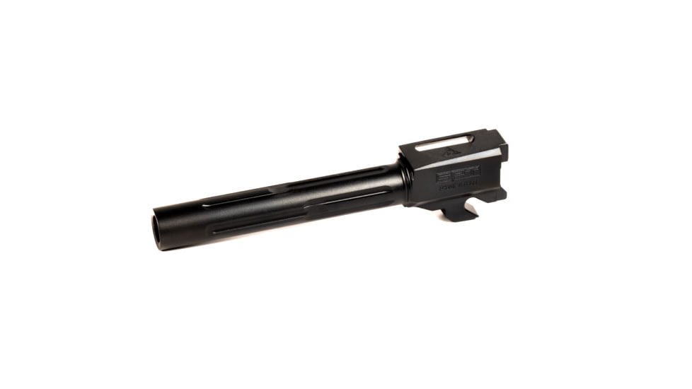 Killer Innovations Velocity Defense Sig P320 F 9mm Luger Non-Threated Pistol Barrel, 4.6 inch, 1-10 Twist, Black, SIGBN668DLC