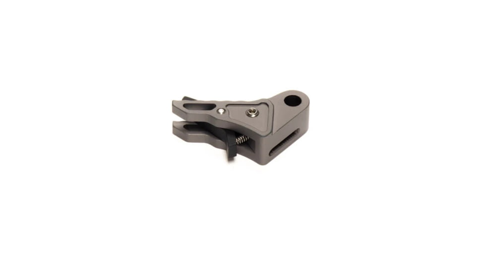 Killer Innovations Velocity For Glock Gen 5 Trigger Shoe, 5.5lb, Gray Shoe/Black Safety, GLKTG354GRYB