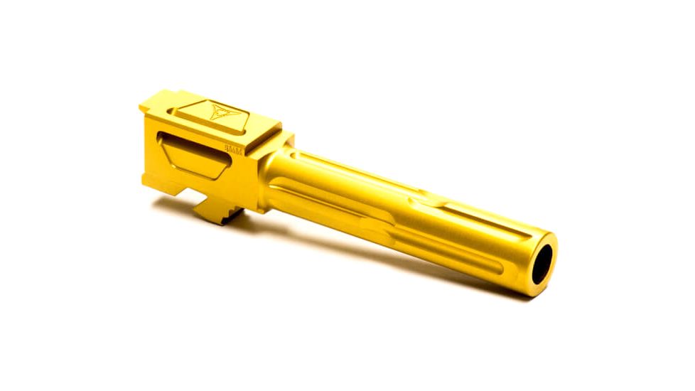 Killer Innovations Velocity Glock 17 Non-Threaded Barrel, TiN, Gold, G17NTHD1GLD
