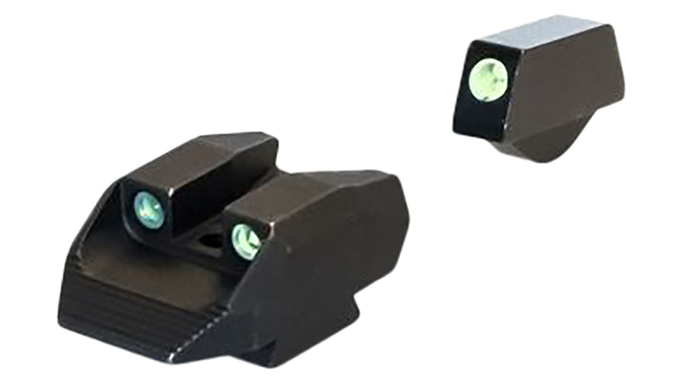 Kimber Mfg.,inc ML11231 K6S Night Sight Set Green/Tritium Black Outline Front S