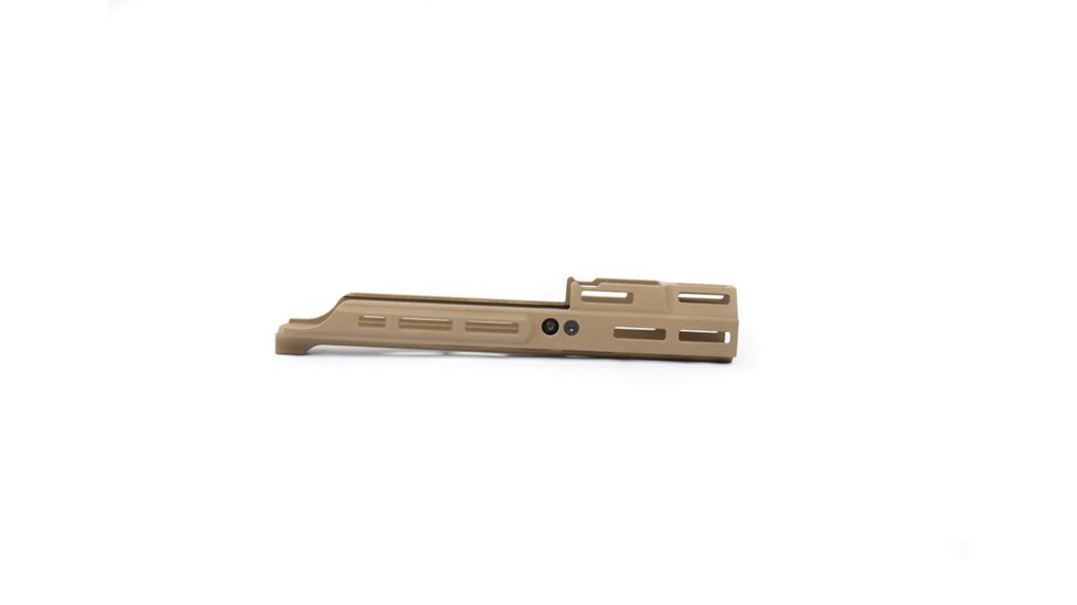 Kinetic Development Group Scar Mrex Mark II M-LOK Rail, FDE, 4.25in MRX5-MK2-130