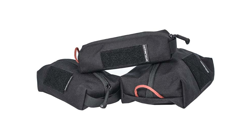KITANICA Ditty Bag, Set of 3, Black, One Size, 114-0001