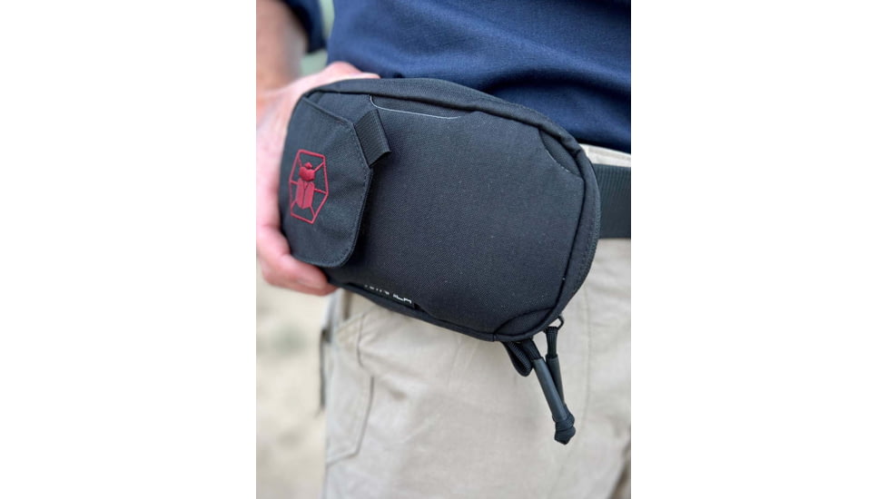 KITANICA Flip Admin Pouch, Black, One Size, 112-0001