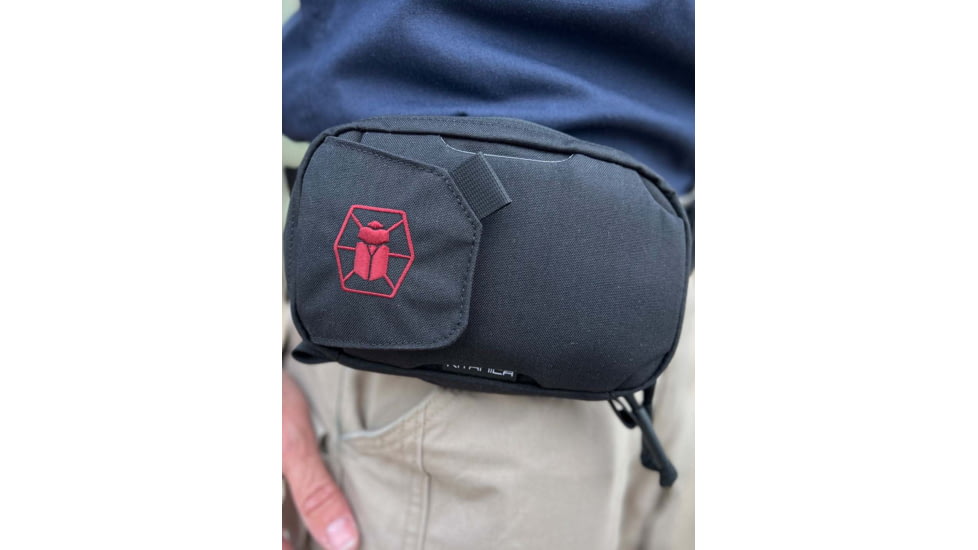 KITANICA Flip Admin Pouch, Black, One Size, 112-0001