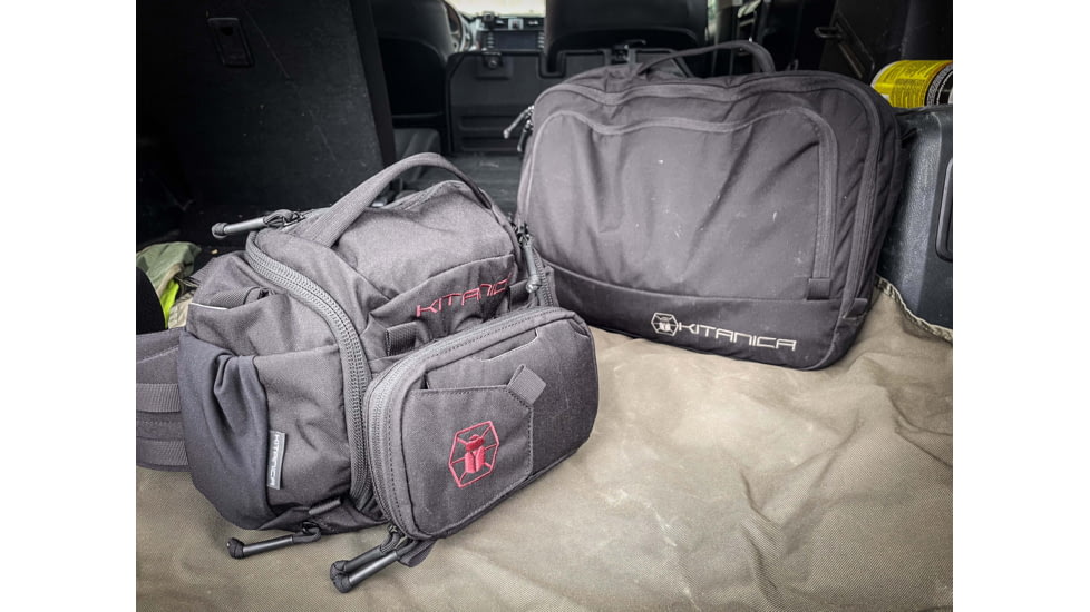 KITANICA Flip Admin Pouch, Black, One Size, 112-0001