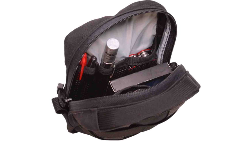 KITANICA Large Scarab MOLLE Pouch, Black, One Size, 108-0001