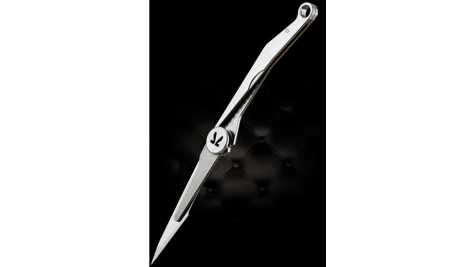 Klarus S1 Ti-Scal Titanium Folding Knife, Medical-Grade Titanium, Nano Slim-X Change Blade, Silver, S1-TI-SCAL