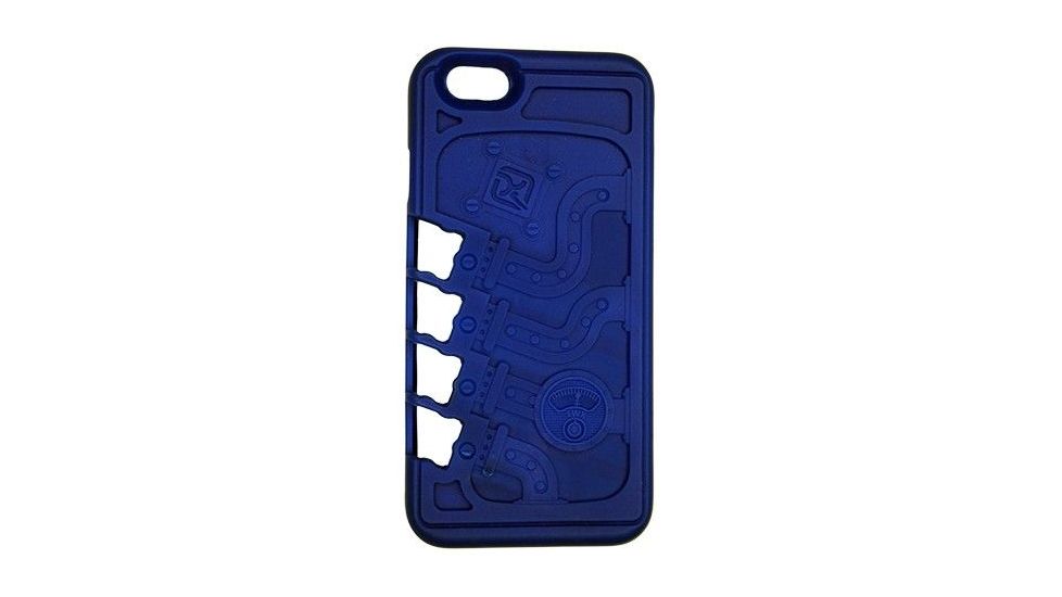 Klecker Daily Carry Stowaway Tool Carrier Phone Case iPhone 7 and 8 Mechanical, Blue STW-104-BLU