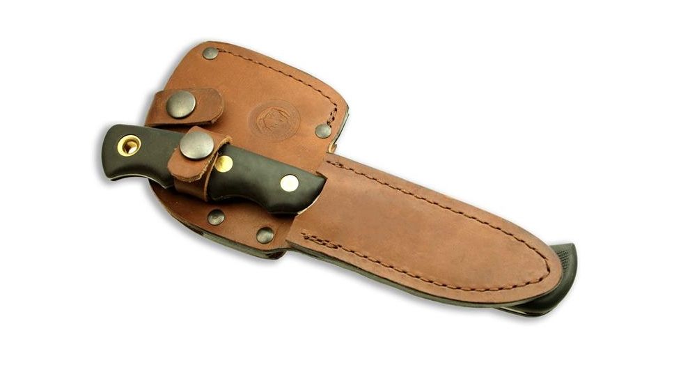 Knives of Alaska Bobcat D2 Mini-Hatchet Combo, Black 00970FG